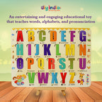 Wooden Number Puzzle Board for Kids