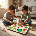 DIY India Wooden Vegetables Puzzle Board for Kids | Vegetable Learning Educational Toy | MDF Kids Puzzle