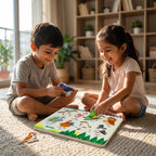 DIY India Wooden Birds Puzzle Board for Kids | Bird Learning Educational Toy | MDF Kids Puzzle